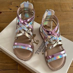 Tucker & Tate Millie iridescent Sandal